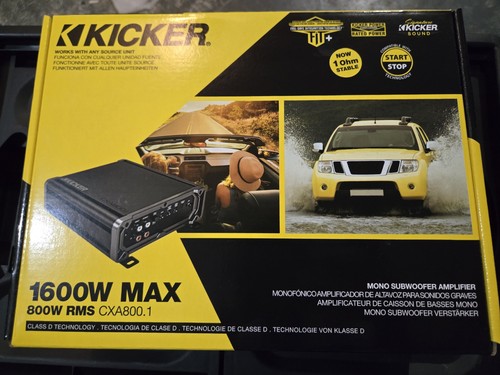 Kicker 1600w amplificatore - amplificatore, car