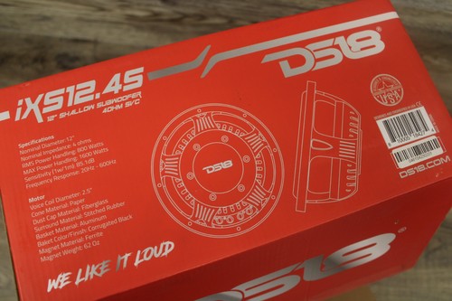 Ds18 ixs12 potenza max 1600 - ixs12.4s,